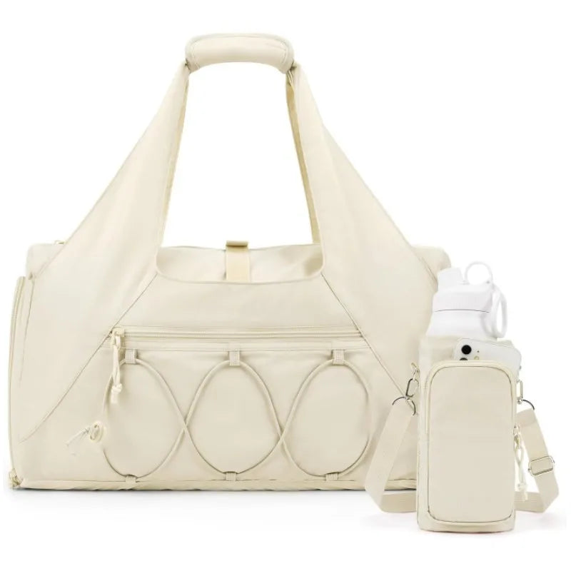 Large Capacity Women's Fitness Bag With Shoe Compartment Breathable Waterproof Backpack Multifunctional Men's Handbag