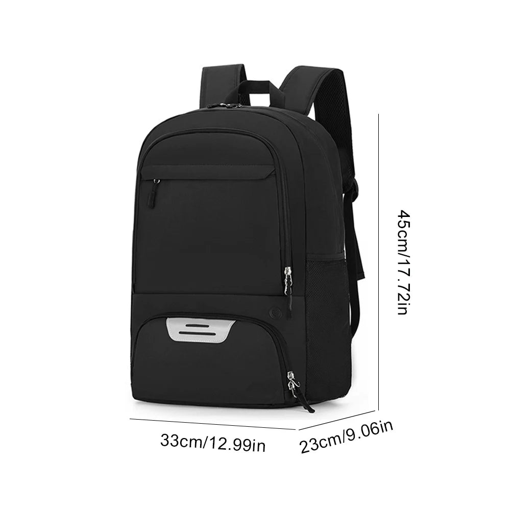 Basketball Backpack Large Sports Bag with Shoe Compartment Gym Bag Multi-pockets Laptop Backpack Waterproof for Outdoor Sports