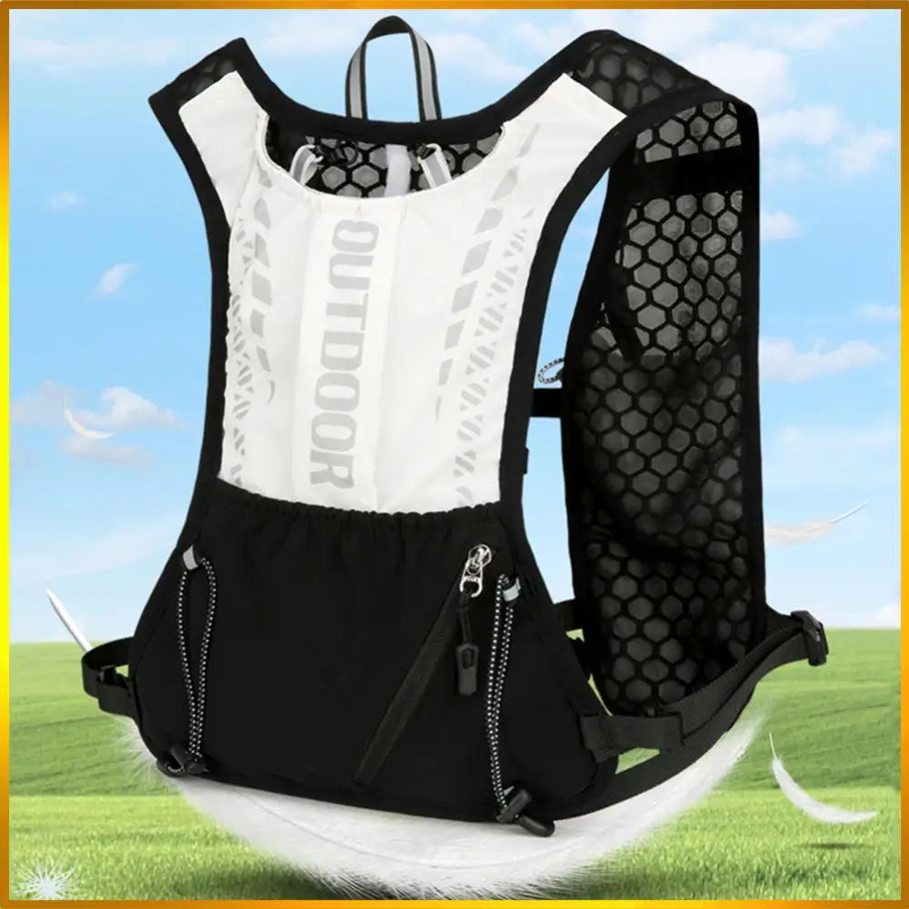 Hydration Running Vest Waterproof Water Bladder Daypack Breathable Outdoors Hydration Pack for Hiking Trail Running
